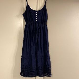 Motherhood Blue Summer Dress
